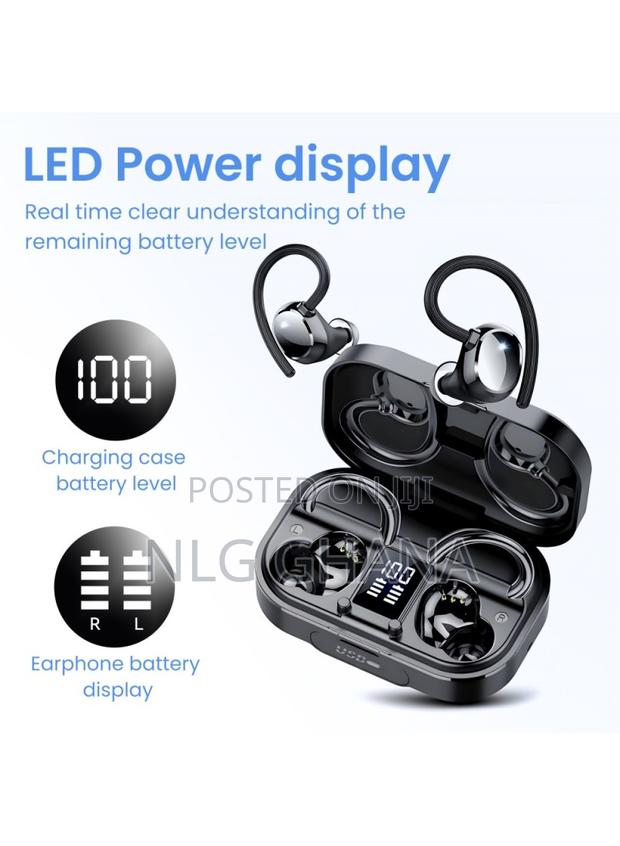 TWS Earphones With Power Bank Function Ear Hook Bluetooth. Tvx27061 · Photo 3