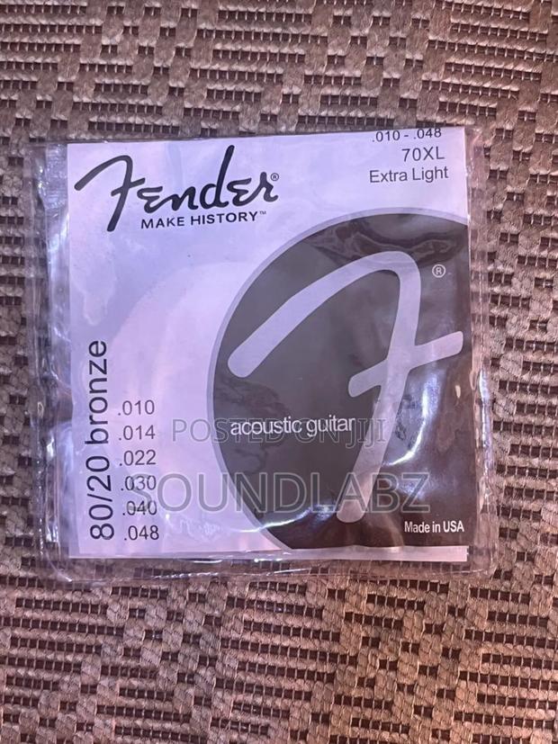 Fender 70xl 80/20 Bronze Extra Light Acoustic Guitar Strings · Photo 3