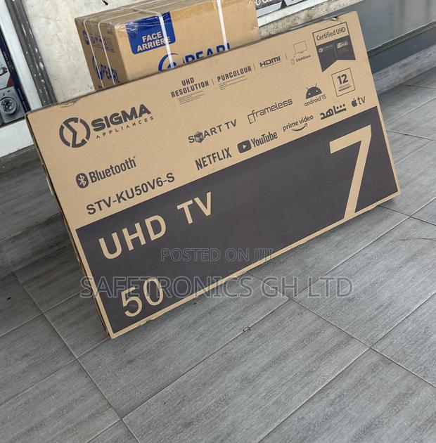 Order Clear 50 Inch Smart Sigma Led Satellite Digital Frameless Tv · Photo 4