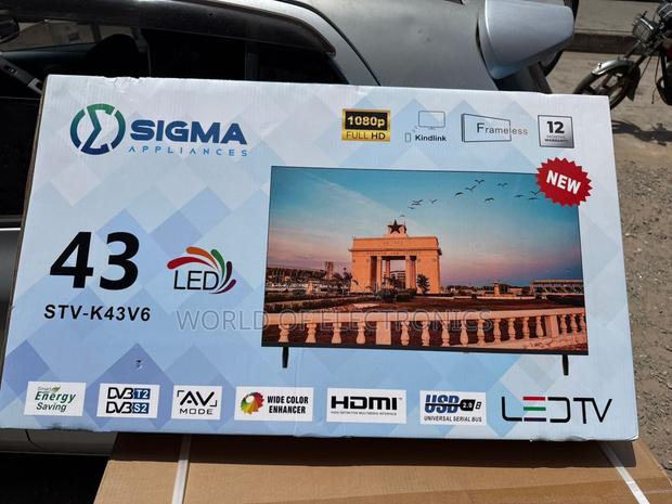 Sigma 43-Inch Full Hd Led Tv Crisp Display, Classic Design · Photo 3