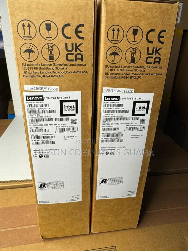 New Laptop Lenovo Thinkpad E16 G1 16GB Intel Core Ultra 5 SSD 512GB photo 8