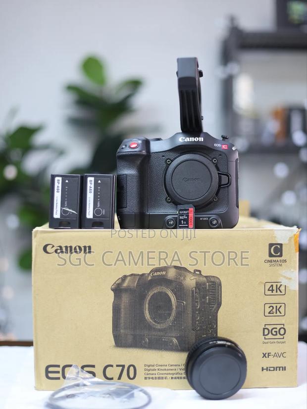 Canon Eos C70 Cinema Camera// Japan Used // 1 Year Warranty photo 8