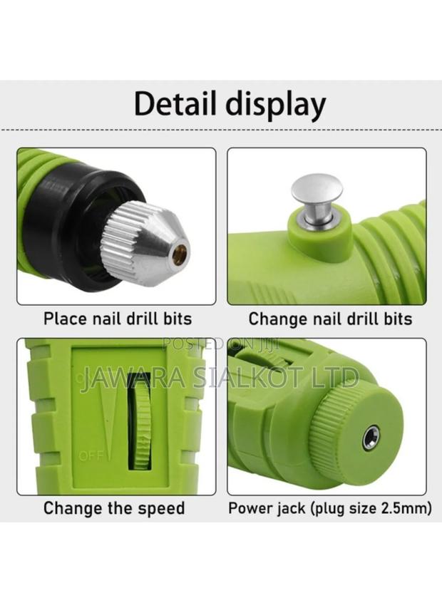 Electric Nail File Hand Foot Care Tool Set Manicure Pedicure Set