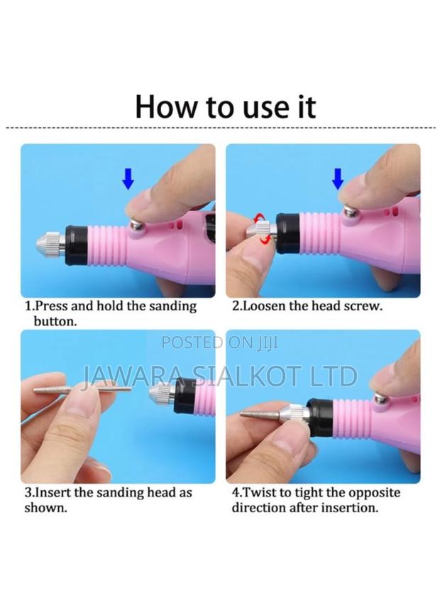 Electric Nail File Hand Foot Care Tool Set Manicure Pedicure Set