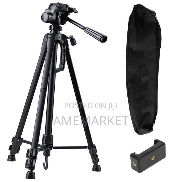 Tripod Stand With Phone Holder For Phone, Cameras, Camcorder · Photo 2