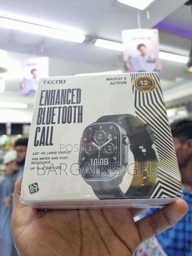 Tecno Watch 3 Active Smart Watch