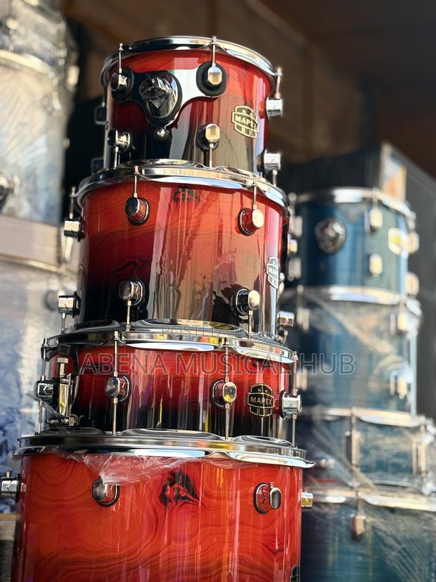 Mapex Five Set Drums With Two Cymbals (Original Grade A) · Photo 2
