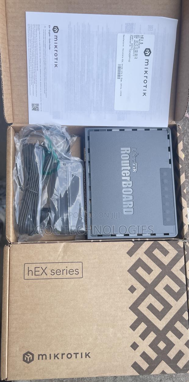 Mikrotik Hex S Router Rb760igs 5 Port Gigabit Ethernet Router · Photo 3
