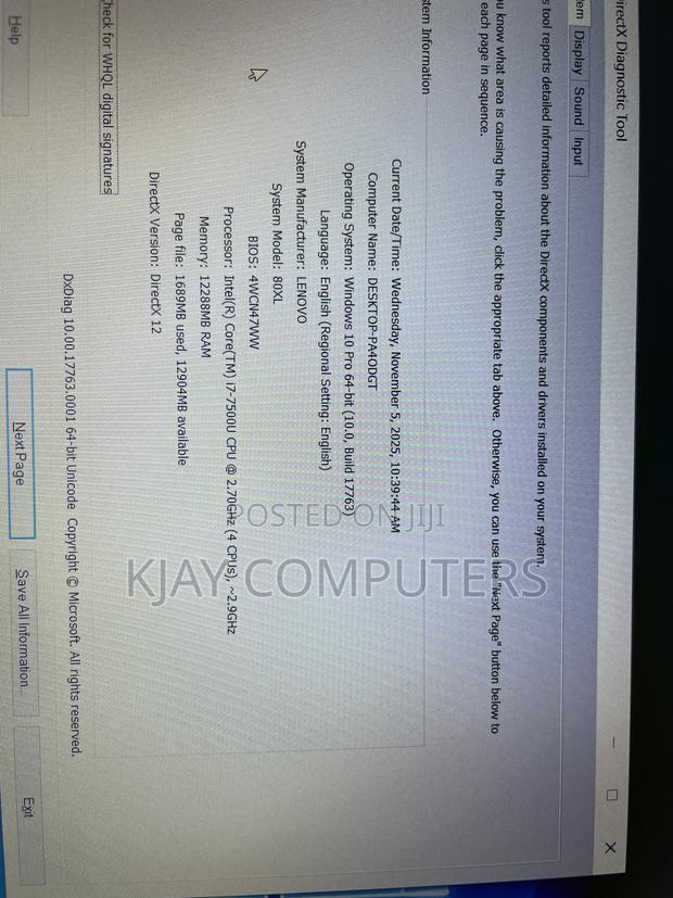 Laptop Lenovo IdeaPad 320 12GB Intel Core I7 SSD 256GB photo 7
