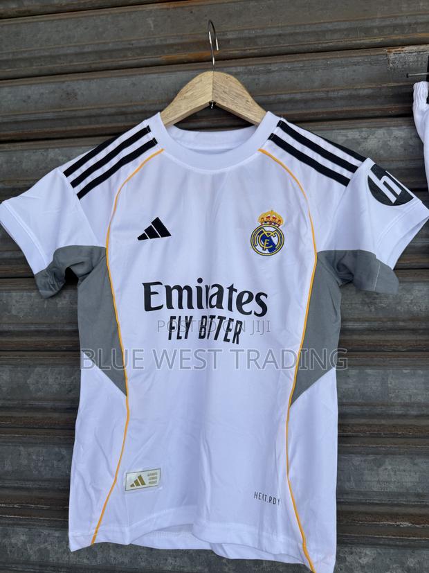 Real Madrid 2025/2026 Home Jersey _ Real Madrid Children Jersey