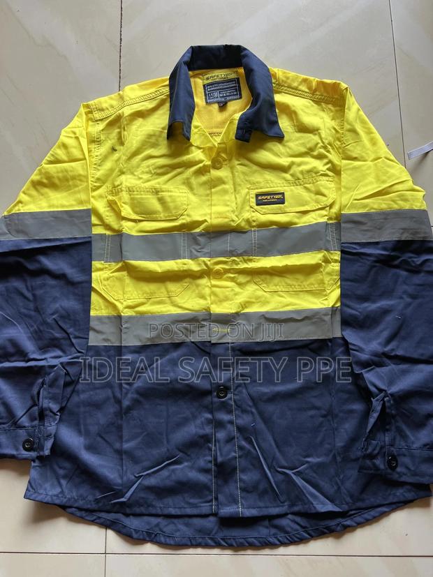 Reflective Work Shirt Or High-visibility Safety Shirt photo 3