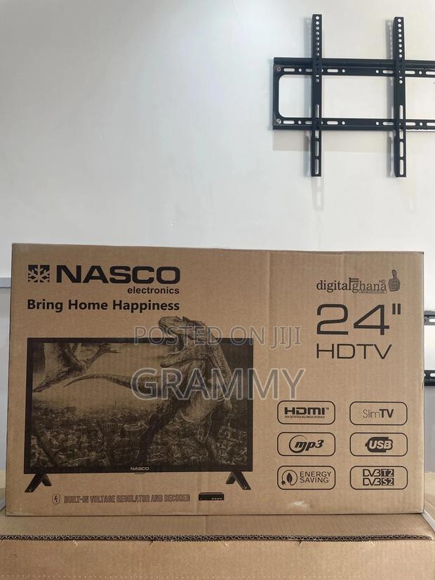 Brand New Nasco 24′′ Led Full Hd Digital Satellite Tv photo 2