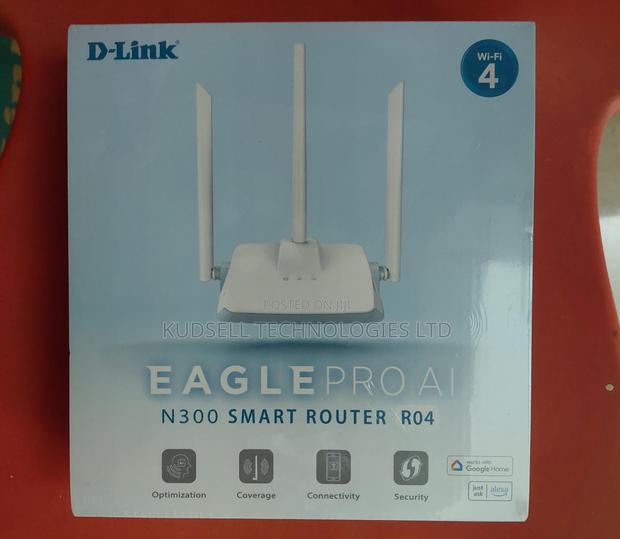 D-Link R04 Eagle Pro Ai N300 Smart Router (Wifi 4)