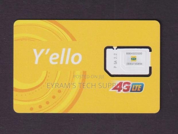 Zambia - MTN Y’Ello 4g Lte Unused Sim Card photo 2