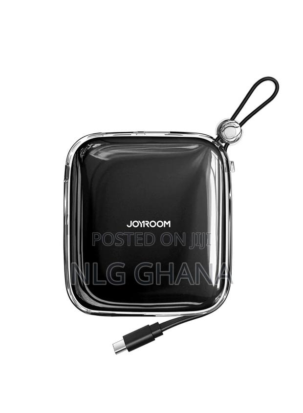 12w 10000mah Colorful Series Powerbank Built-in Type C. Brx1653 photo 3