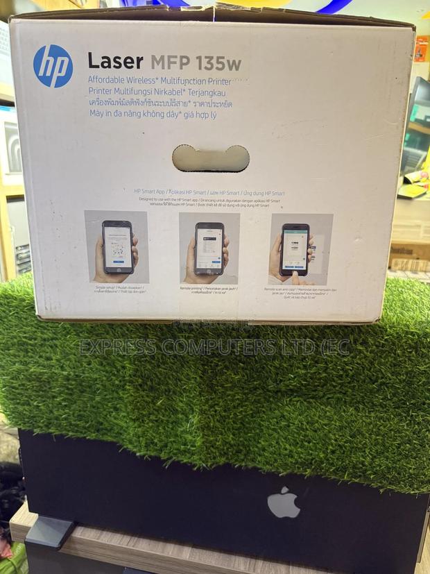 Hp Laser MFP 135w Printer Print, Copy, Scan, Wireless Print Original photo 2