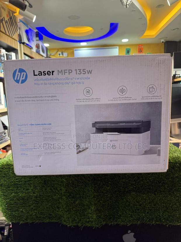 Hp Laser MFP 135w Printer Print, Copy, Scan, Wireless Print Original photo 4