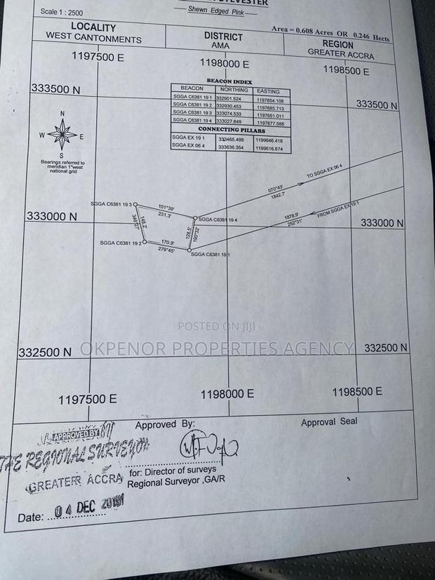 Acre of Land for Sale at Cantonments · Photo 3
