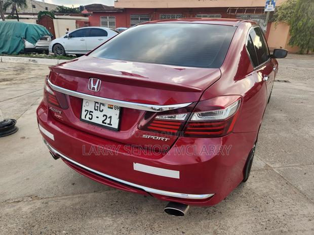 Honda Accord EX-L 4dr Sedan FWD (2.4L 4cyl 2A) 2016 Red
