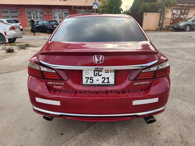 Honda Accord EX-L 4dr Sedan FWD (2.4L 4cyl 2A) 2016 Red