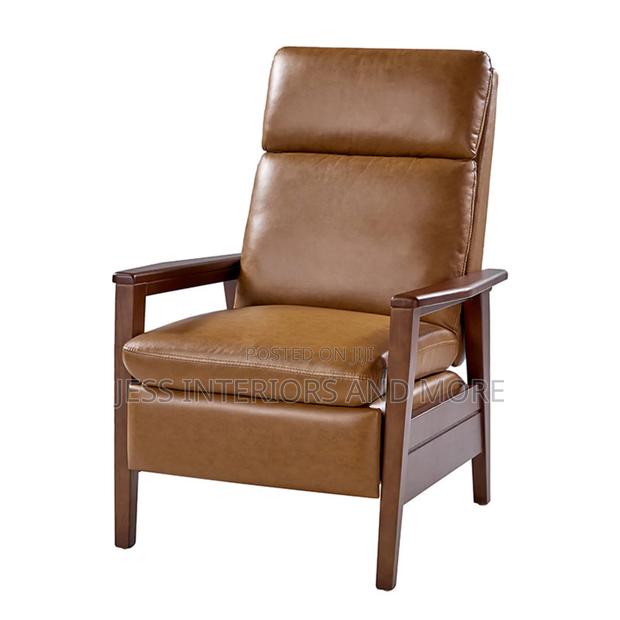 Accent Chair (Solid Wood Recliner ) photo 5