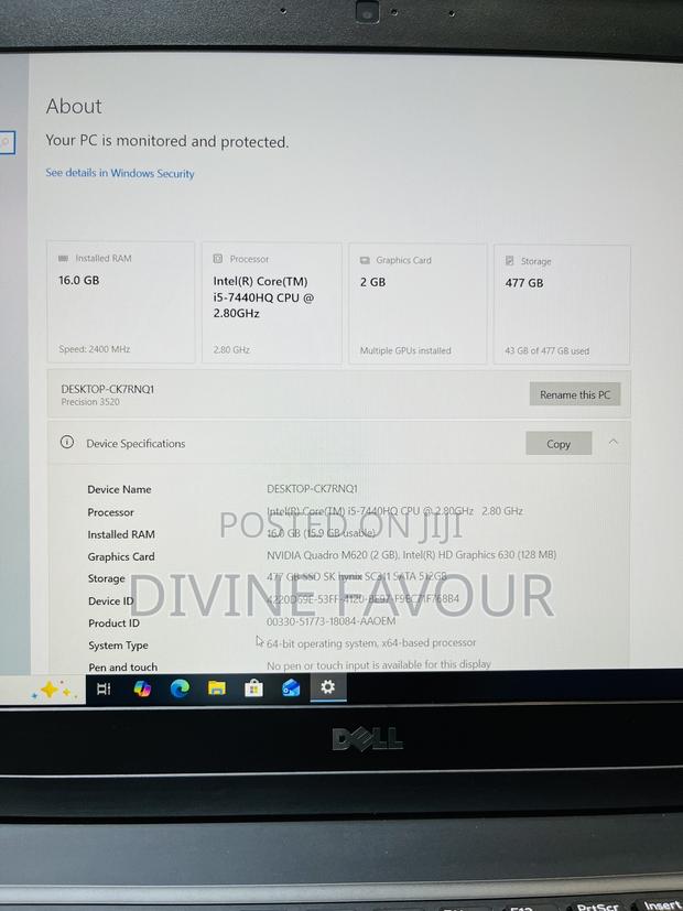 Laptop Dell Latitude 3520 16GB Intel Core I5 SSD 512GB photo 12