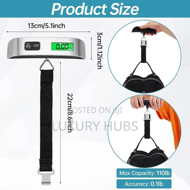 Digital Travel Luggage Portable Scale · Photo 2