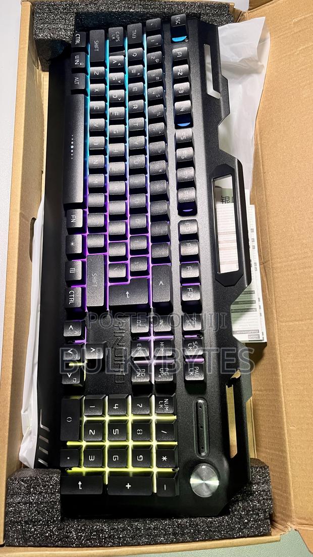 Wired RGB Mechanical Keyboard With Knob photo 5