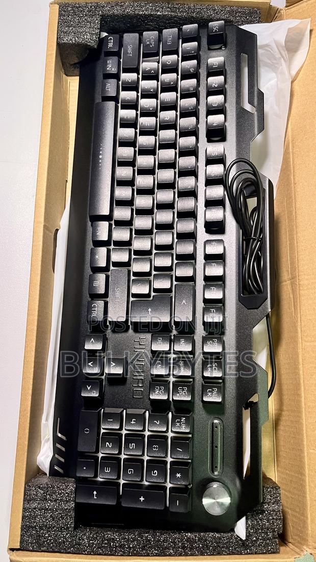 Wired RGB Mechanical Keyboard With Knob photo 4