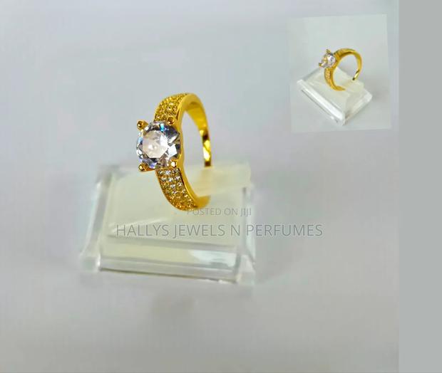 Gold Plated Copper Rings, Skin-Friendly, Size 8 and 9 · Photo 4