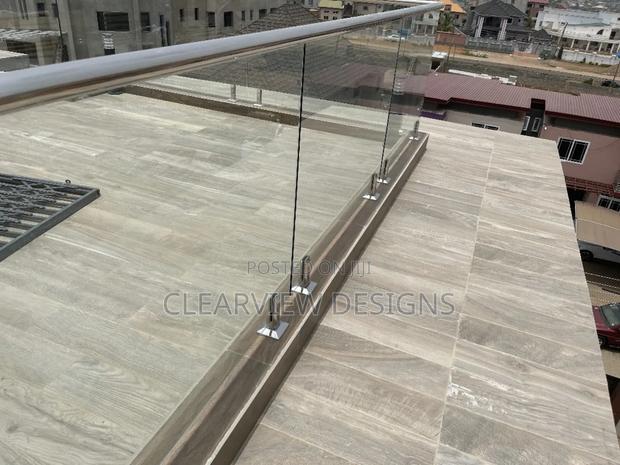 Durable Framelss Glass Handrail / Balustrade