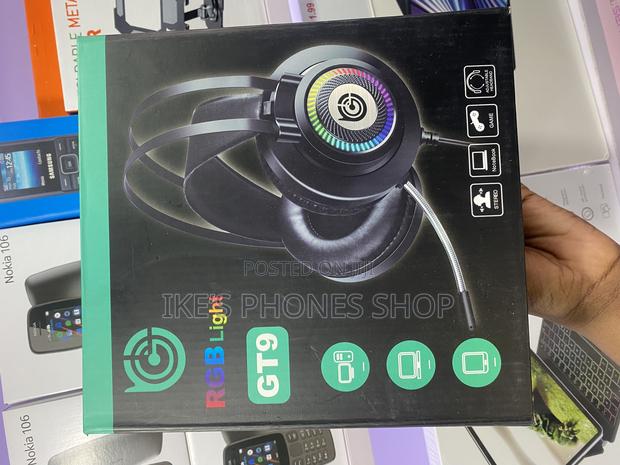 Gt9 Computer Gaming Headset High Sensitivity Microphone