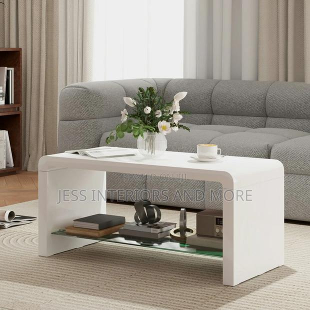 Center Table (White Gloss) photo 4