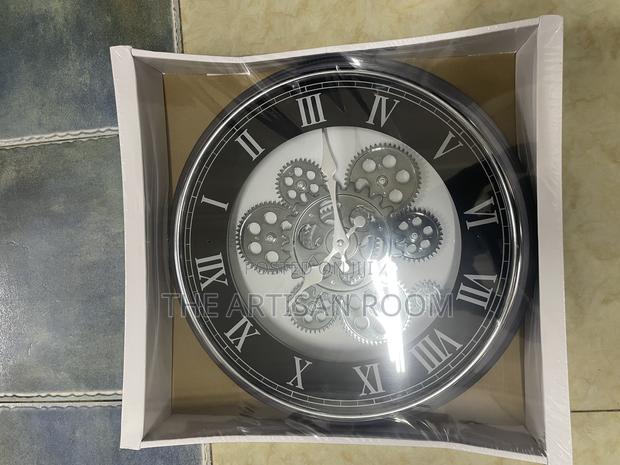 Chronosteel Gear Wall Clock(36cm Diameter