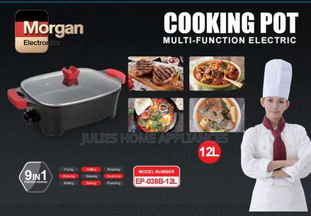 Morgan Multipurpose Electric Cooking Pot (12 Liters) photo 2