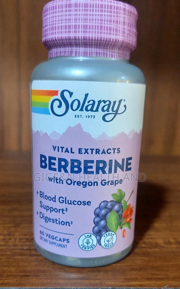 Solaray, Berberine With Oregon Grape, 60caps( Glucose and Digestive) · Photo 4