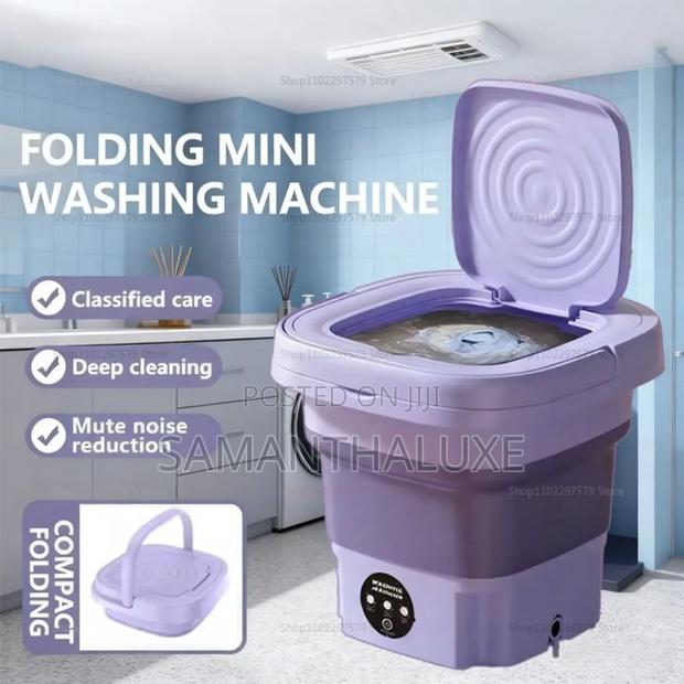 Foldable Washing Machine Compact And Convenient Cleaning