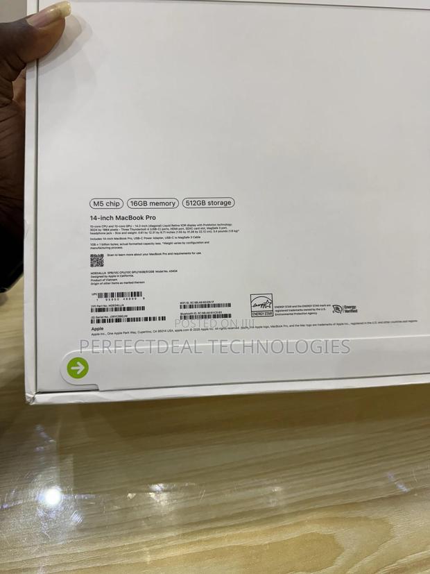 New Laptop Apple Macbook Pro 2025 M5 14-inch 16GB Apple M4 SSD 512GB photo 4