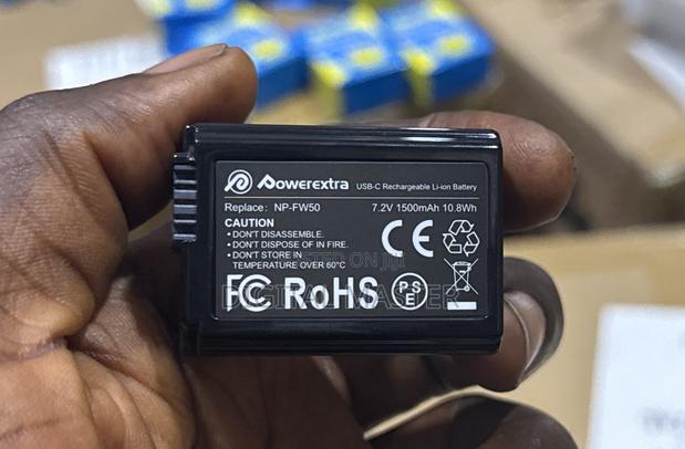Np-fw50 Usb-c Rechargeable Li-ion Camera Battery (7.2v 1500mah 10.8wh) photo 2