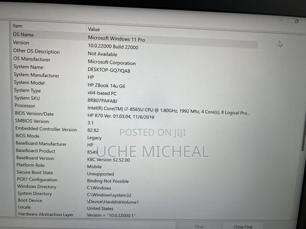 Laptop HP ZBook 14u G6 16GB Intel Core I7 SSD 512GB photo 2