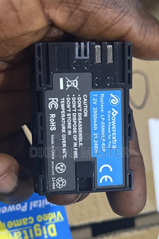 Lp-e6nh/Lpe6p Replacement Battery (7.2v 2950mah 21.24wh) photo 2