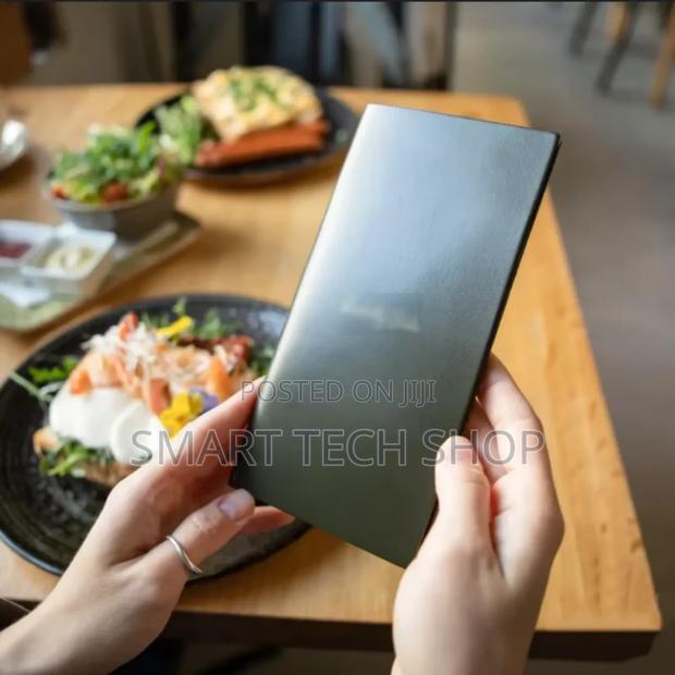 Pu Leather Check Clip Presenter for Restauran Bill Slot and Pen Holder photo 2