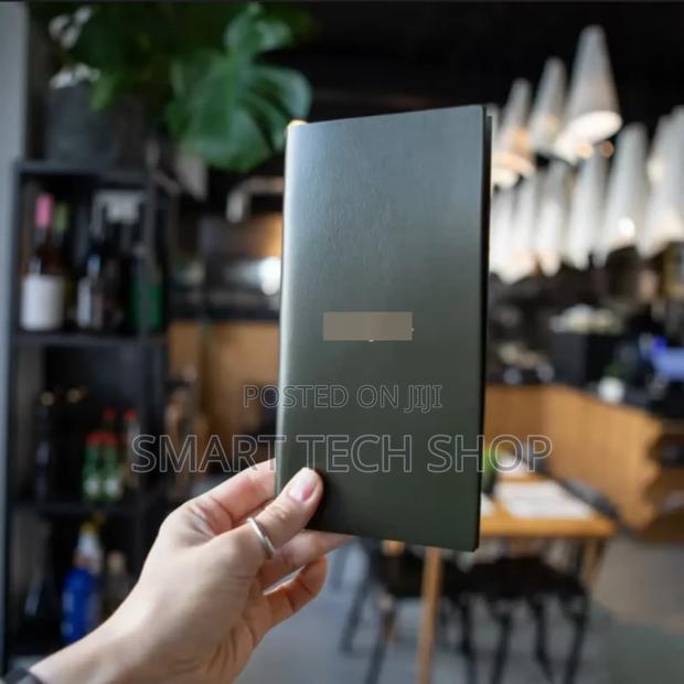 Pu Leather Check Clip Presenter for Restauran Bill Slot and Pen Holder photo 3
