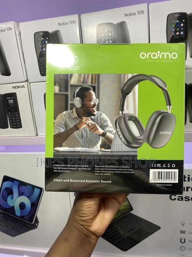 Oraimo Pure Bass Wireless Balance Acoustic Sound Headset photo 2
