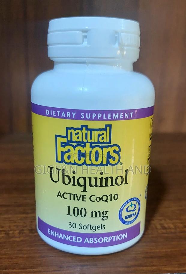 Natural Factors, Ubiquinol, Active Coq10, 100mg (Cardio Fertility)