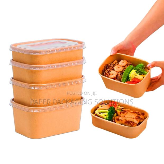 Rectangular Kraft Food Box