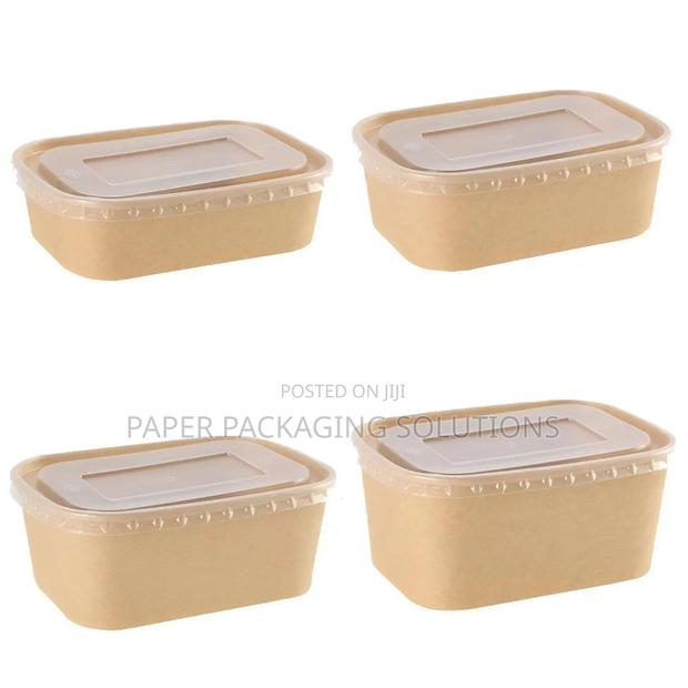 Rectangular Kraft Food Box photo 2