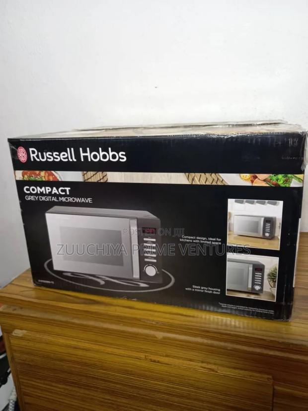 20.L Russell Hobbs Grey Digital Compact Microwave From Uk photo 2
