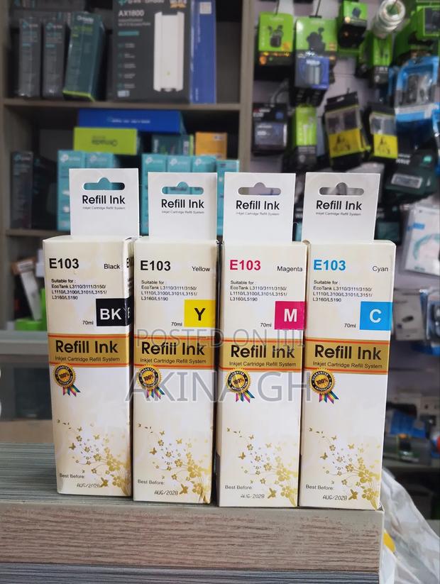 Refill Ink for Epson 103 Ink