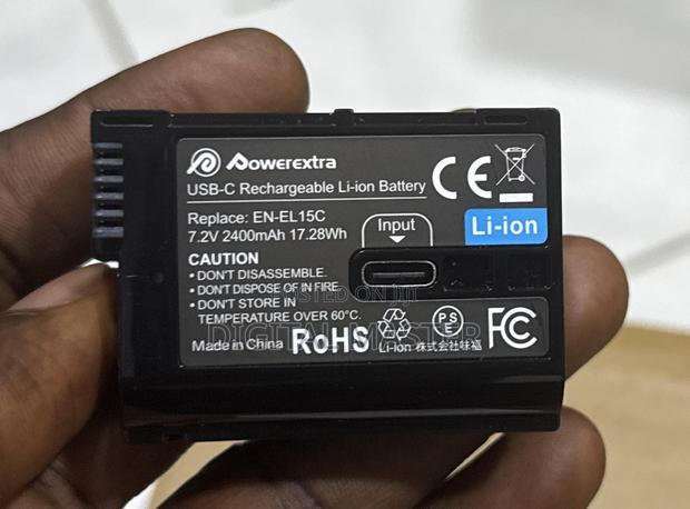 En-el15 Usb-c Rechargeable Li-ion Battery (7.2v 2400mah 17.28wh) photo 2